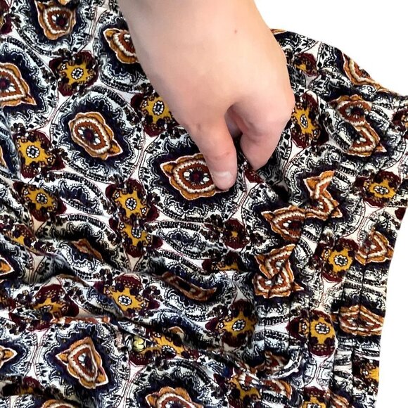 Anthropologie Braeve casual sweatpants geometric design pockets comfortable - Picture 3 of 5